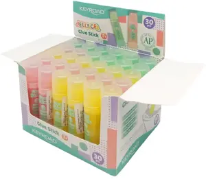Līme stienītī Keyroad Jelly Gel caurspīdīga 9 g — displejs, krāsu maisījums