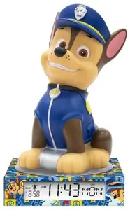 Ночная лампа с будильником KIDS SB9948 — ЖК-дисплей, показ даты, тема Paw Patrol