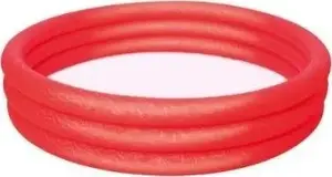 Inflatable Pool Bestway 183 cm model 51027 — single-ring family pool, red