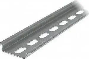 Mounting DIN rail No name TS-35 perforated metal rail for electrical components
