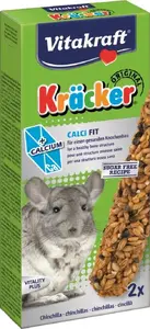 Минеральные жевательные палочки для шиншилл Vitakraft Kracker 2 шт — кальциевая добавка