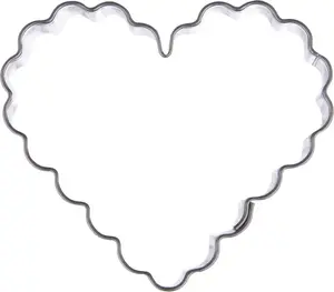 Cookie cutter ORION model 124901 — heart-shaped gingerbread cutter, universal size