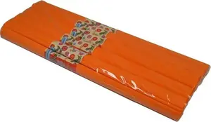 Crepe paper sheets SCHEMAT pack of 10, color 05 light orange, AC139SCH
