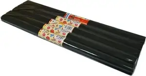 Crepe Paper SCHEMAT pack of 10 sheets, color 30 — Black