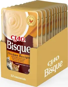 Mitrā kaķu barība Inaba Foods CIAO bieza vistas zupa 40 g