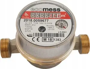 Water meter Ecomess PICOFLUX 1/2" CW 2.5 m3/h, model M4061