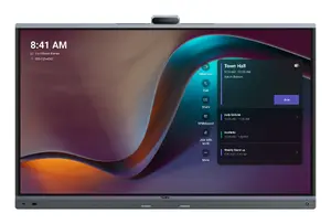 Interaktīvais displejs Yealink MeetingBoard 65 Pro — 65" (165,1 cm), 400 cd/m², 1,07 mlrd krāsu, Android, 8 GB RAM, 64 GB, 30 W, HDMI, Wi‑Fi 6