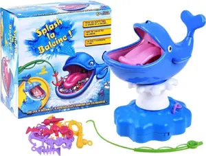 Inflatable Water Whale Play Toy Jokomisiada GR0331 — children's water play inflatable