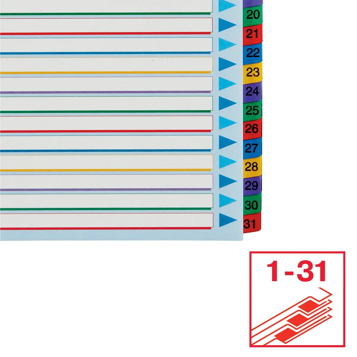 ESSELTE Index 1–31 Re-writable Mylar A4+ Photo 5