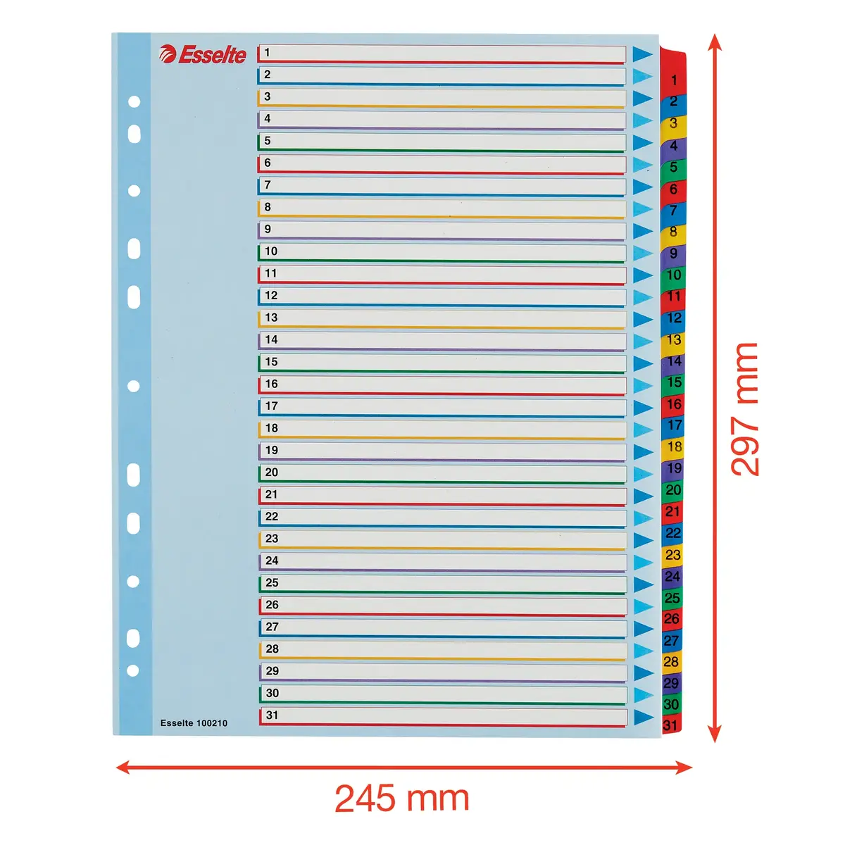 ESSELTE Index 1–31 Re-writable Mylar A4+ Photo 6