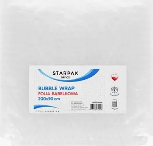 Protective bubble wrap STARPAK FOLIA BABELKOWA 0.5 x 2 m STK FOL 1/10, single roll