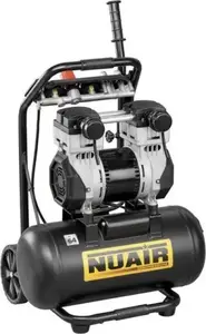 Компрессор NUAIR безмасляный 24 л 8 бар 59 дБ 2 л.с. (модель B2BP404NUA)