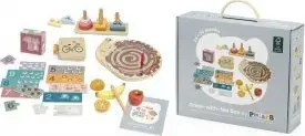 Деревянный развивающий набор Viga Toys PolarB Grow with Me 44265FSC – игровой набор для малышей