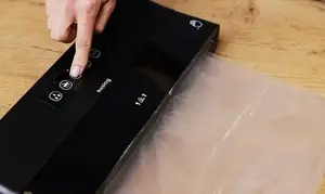 Vacuum Sealer Mentor AK-5334 black – countertop food vacuum packaging unit
