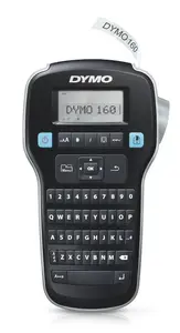 Etiķešu printeris Dymo LabelManager 160 QWERTY — QWERTY taustiņklaviatūra, LCD, melns, 0.35 kg