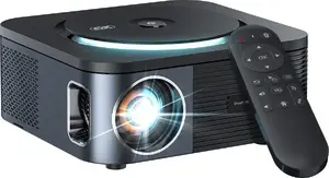Projector XO FF01 — portable home projector, 120-inch screen support, black