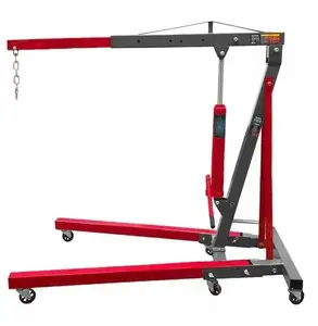 Workshop Hydraulic Engine Crane Forcekraft FK-T31002CE, 2 t, folding, reach 1010 mm, lift 2060 mm