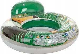 Inflatable lounge water chair JiLong model 35005, 106 cm, green
