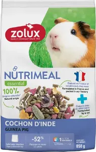 ZOLUX NUTRIMEAL 4 850g — complete dry food mix for guinea pigs