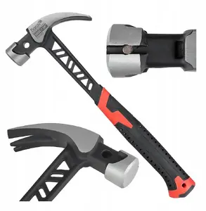 Tvardy hammer 560 g anti-shock monoblock — claw hammer, 560g head weight
