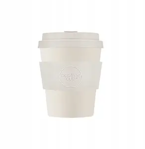 Travel cup Ecoffee Cup Solid Colours 240 ml Waicara – reusable takeaway mug, bamboo fibre