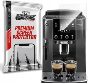 Hibrīdais aizsargstikls priekš DeLonghi ECAM 220.61.W — GrizzGlass (modelis GRZ8658)