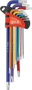 Torx screwdriver bit set Sourcing YT.TORX 9 pcs T10–T50, sizes T10 T15 T20 T25 T27 T30 T40 T45 T50