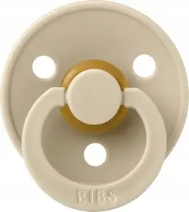 Knupītis bibs Vanilla 0+ (S) — modelis BIBS-012, dabīgais gumija, izmērs S
