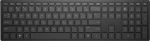 Беспроводная клавиатура HP Pavilion 600 — полноразмерная, RF Wireless, черная, 0.63 кг