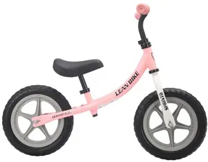 Kick Bike KS Cycling SPRINTO, children's push scooter / balance bike, pink