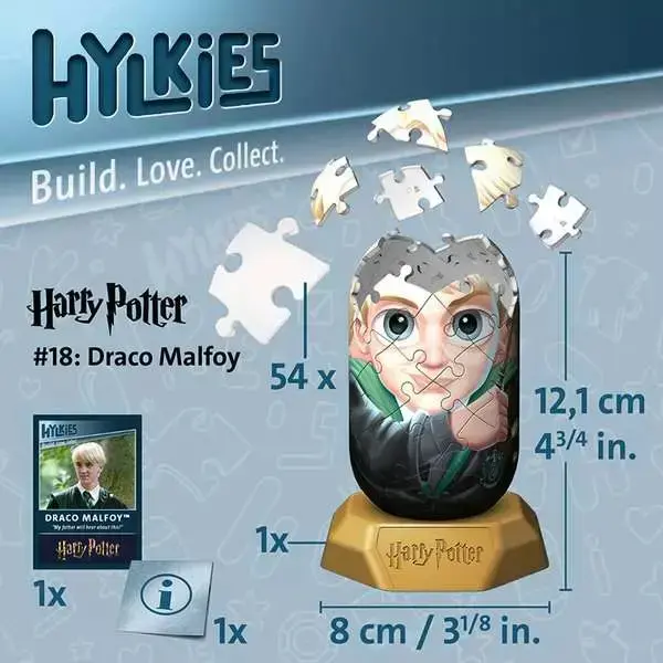 3D puzle Ravensburger Hylkies Draco Malfoy Photo 7