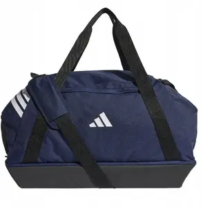 Duffle Bag ADIDAS TIRO Duffle Bottom Compartment M KD4235 – medium sports travel bag with zippered shoe compartment