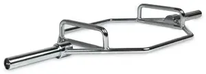 Hex Trap Bar Virtufit 140 cm olimpiskais 50 mm, slodzes kapacitāte 300 kg