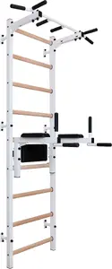 Гимнастическая лестница BenchK 312B — настенный тренажер для офиса