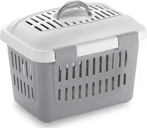 Pet carrier ZOLUX Transporter MIDI GULLIVER, gray