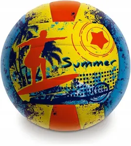 Мяч для пляжного волейбола SPARTAN Kubisport Summer Orange — пляжный волейбольный мяч, стандартный размер и вес