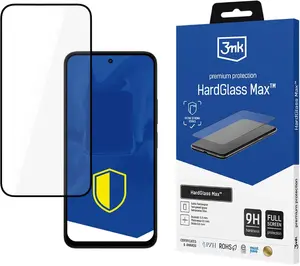 Защитное стекло 3MK HardGlass Max для Redmi 15 5G — чёрное