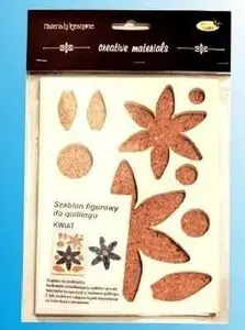 Quilling shaping template GoDan 14.5x19 cm — paper craft form for quilling patterns
