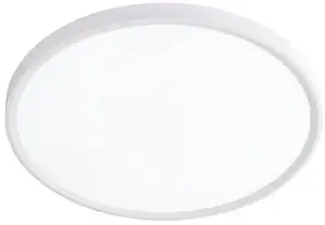 Lampu LED line VS-FL-40-PIR-IP44/W — plakanā LED lampa, 40 W, 4800 lm, 6000 K, PIR sensors, IP44