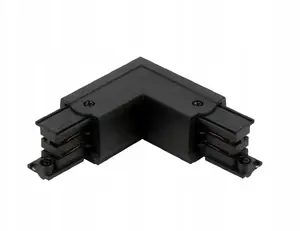 Eko-Light LUMICANTO 3-phase track connector L with PRIME power supply, black