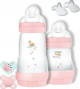 Детская бутылочка MAM BABY 320 мл Perfect Start (морская тема, для девочки)