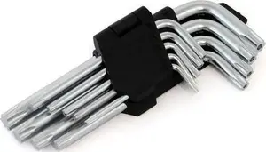 Torx Short Keys Set Amio 9 pcs, 125 mm — TKS short Torx wrenches