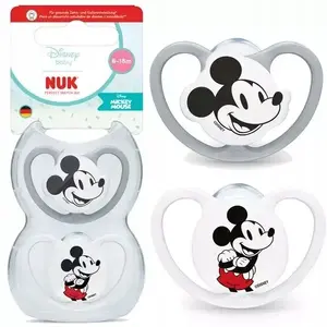 Соска Nuk Air Miki Pop USP 6–18 мес. модель 10176360, силиконовая, ортодонтическая, 1 шт.