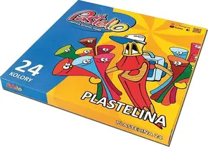 Modeling Clay Pastello PASTELLO 24 colors – Pastello soft modeling plastilina, set of 24