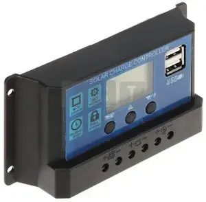 Solar Charge Controller No name SCC-30A-PWM-LCD-S2 — 30A PWM regulator with LCD for battery charging