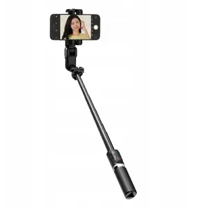 Gimbals, pašbūvēts statīvs un LED lampas komplekts Hohem M1 Pro — viedtālruņa stabilizators ar tālvadību
