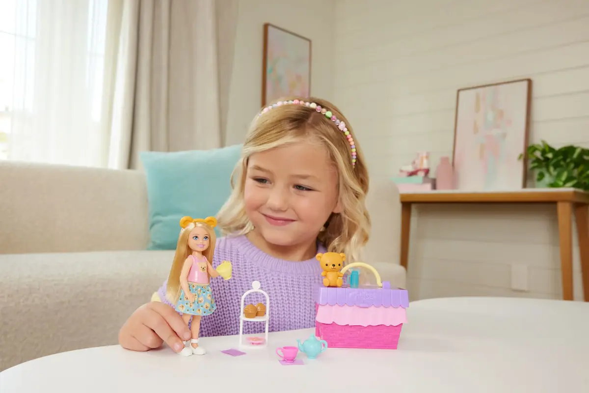 MATTEL Barbie Chelsea Pop-Up Tea Party набор Photo 2