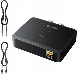 UGREEN Bluetooth 6.0 LDAC Wireless Audio Receiver with 3.5 mm AUX and 2×RCA Outputs