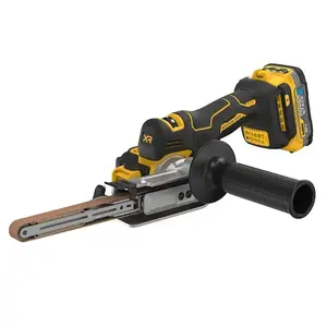 Настольный точильный станок DeWalt DCM200E2T-QW, шлифовальный станок настольный, чёрно-жёлтый