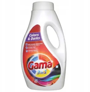 Liquid laundry detergent ga.ma COLOR& 1 L — color-safe formula for colored fabrics